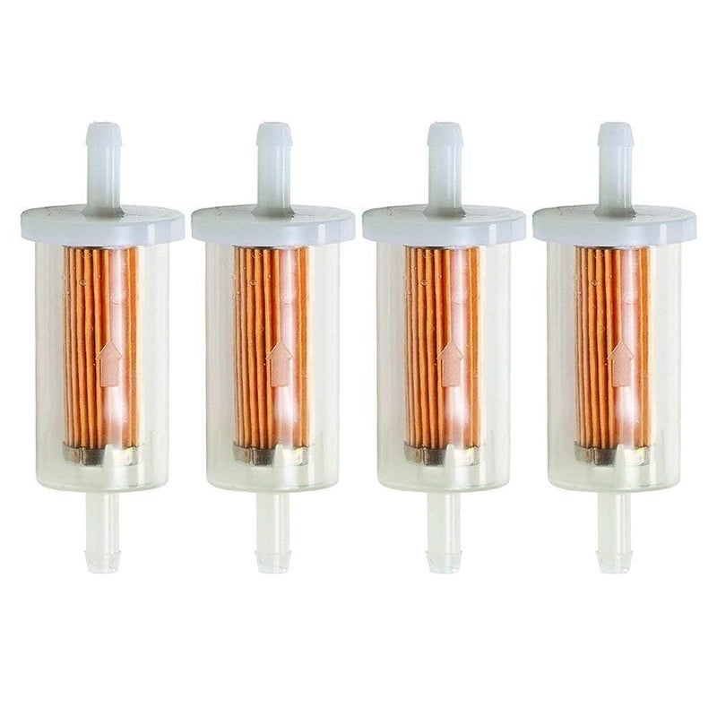 Hipa فلتر وقود HIPA 845125 695666 لبرغس وستراتون 691035 493629 MTD كرافتسمان تروي بيلت جون دير D100 D105 D110 D120 D125 جزازة العشب تراكتور 1/4" فلتر وقود غاز - Image 1